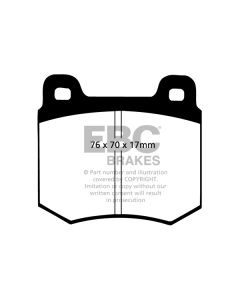 Bromsbelägg EBC Ultimax DP179