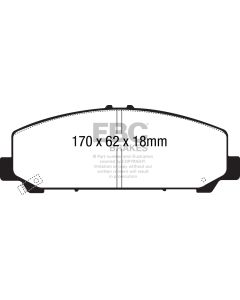 Bromsbelägg EBC Ultimax DP1808