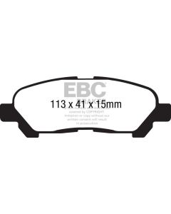 Bromsbelägg EBC Ultimax DP1838