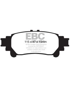 Bromsbelägg EBC Ultimax DP1850