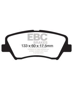 Bromsbelägg EBC Yellowstuff DP41874R