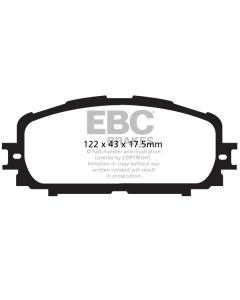 Bromsbelägg EBC Yellowstuff DP41897R