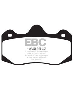 Bromsbelägg EBC Yellowstuff DP4049R