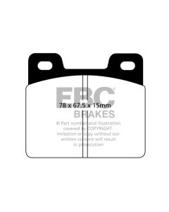 Bromsbelägg EBC Ultimax DP213