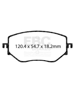 Bromsbelägg EBC DP22422