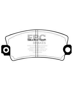 Bromsbelägg EBC Greenstuff DP2269