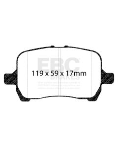 Bromsbelägg EBC DP31763C