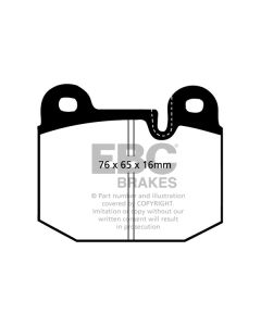 Bromsbelägg EBC Ultimax DP341