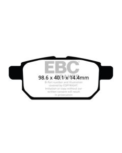 Bromsbelägg EBC DP42120R
