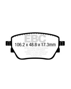 Bromsbelägg EBC DP42389R