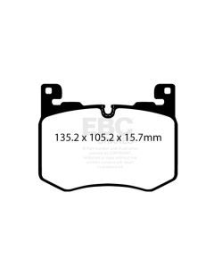 Bromsbelägg EBC DP42412R
