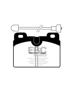 Bromsbelägg EBC Ultimax DP428