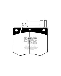 Bromsbelägg EBC Ultimax DP436