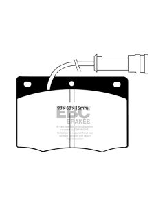 Bromsbelägg EBC Ultimax DP437