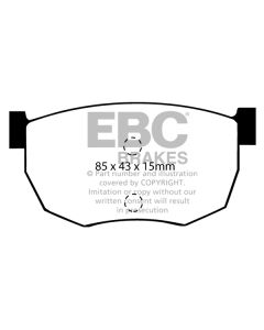 Bromsbelägg EBC Ultimax DP468