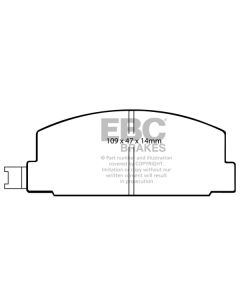 Bromsbelägg EBC Ultimax DP469