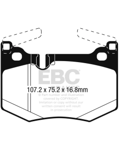 Bromsbelägg EBC DP52261NDX
