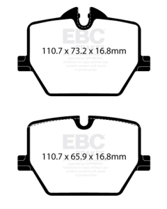 Bromsbelägg EBC DP52415NDX