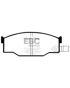 Bromsbelägg EBC Ultimax DP531