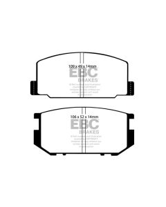 Bromsbelägg EBC Ultimax DP532