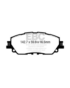 Bromsbelägg EBC DP62378