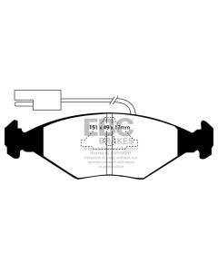 Bromsbelägg EBC Ultimax DP704