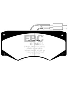 Bromsbelägg EBC Ultimax DP720