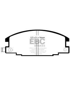 Bromsbelägg EBC Ultimax DP746