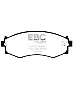 Bromsbelägg EBC Ultimax DP792