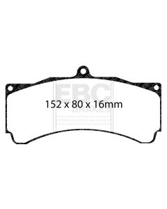 Bromsbelägg EBC DP8032RPX