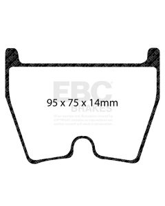 Bromsbelägg EBC DP81513RPX