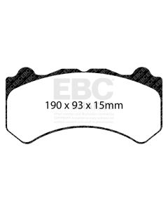 Bromsbelägg EBC DP81853.15SR11