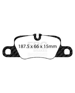 Bromsbelägg EBC DP81858RPX