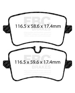 Bromsbelägg EBC DP82082RPX