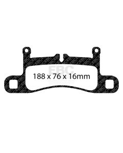 Bromsbelägg EBC DP82098RPX