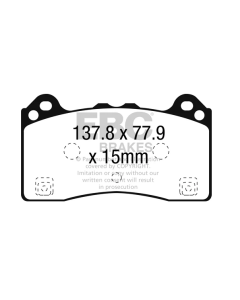 Bromsbelägg EBC DP82274RPX