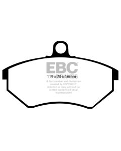 Bromsbelägg EBC Ultimax DP841