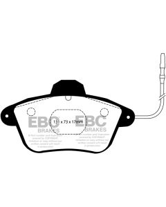 Bromsbelägg EBC Ultimax DP882