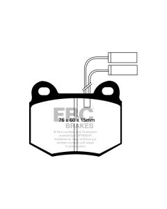 Bromsbelägg EBC Ultimax DP912