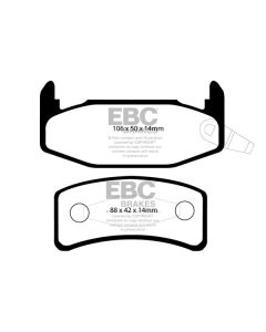 Bromsbelägg EBC Ultimax DP978