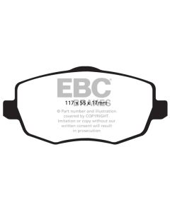 Bromsbelägg EBC Ultimax DPX2043