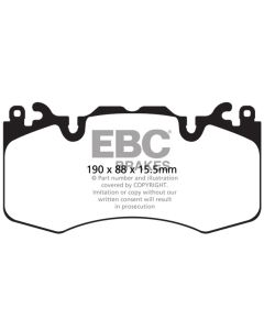 Bromsbelägg EBC Ultimax DPX2064