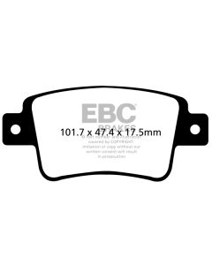 Bromsbelägg EBC Ultimax DPX2101