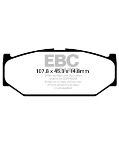 Bromsbelägg EBC Ultimax DPX2104