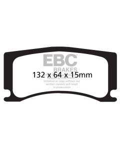 Bromsbelägg EBC Yellowstuff DP42112R