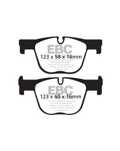 Bromsbelägg EBC Ultimax DPX2131