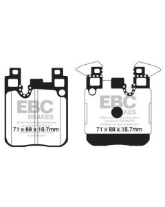 Bromsbelägg EBC Ultimax DPX2133