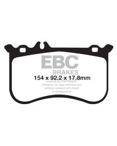 Bromsbelägg EBC Yellowstuff DP42138R