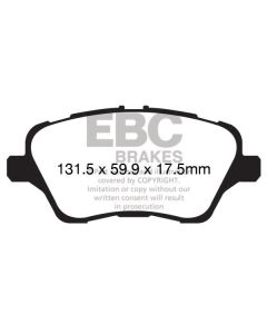 Bromsbelägg EBC Ultimax DPX2149