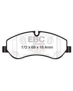 Bromsbelägg EBC Yellowstuff DP42151R